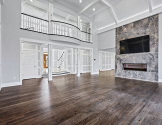 Eco-Pure-Construction-Residential-Home-Interior-South-Jersey Fireplace (2)